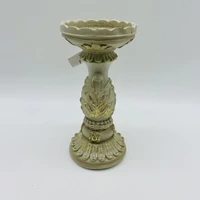 Antik gyertyatartó  (18 cm x 9 cm x 9 cm)