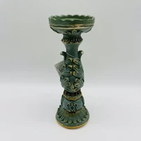 Antik gyertyatartó  (24,5 cm x 9 cm x 9 cm)