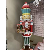 Diótörő zenélő, LED-es (216 cm x 59 cm x 49 cm)