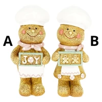 Mézeskalács figura szakácssapkában, álló (5,5 cm x 4 cm x 13 cm)  TÖBBFÉLE