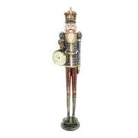 Diótörő órával, álló (12 cm x 10 cm x 52 cm)