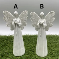 Fehér angyal álló  (16 cm) TÖBBFÉLE