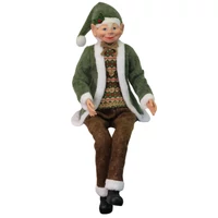 Karácsonyi manó Natur (65 cm)