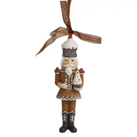 Mézeskalács karácsonyi dísz Diótörő (12 cm)