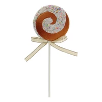 Mézeskalács nyalóka spirál mintával (14,5 cm x 38 cm x 2,5 cm)