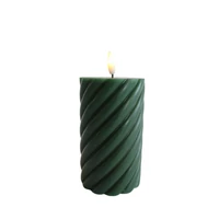Zöld LED gyertya (TÖBB MÉRETBEN)