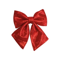 Piros dekoratív masni (22 cm)