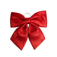 Piros dekoratív masni (34 cm)