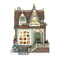 Ajándékbolt LED-es (16,5 cm x 12,5 cm x 21 cm)