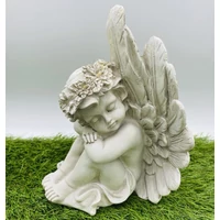 LED - es angyal (21 cm x 14 cm x 14 cm)