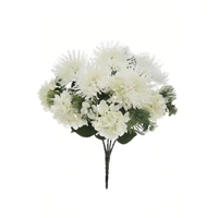 Krizantém csokor - WHITE (60 cm)