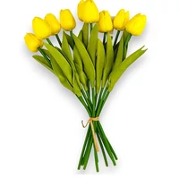 Tulipán csokor (33 cm) TÖBB SZÍNBEN