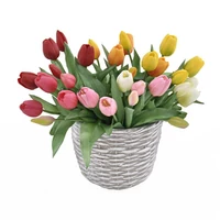 Tulipán csokor (30 cm) TÖBB SZÍNBEN