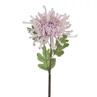 Csodaszép élethű krizantém - POWDER VIOLET (75 cm)