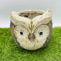 Bagoly formájú kaspó (20 cm x 23 cm x 21 cm)