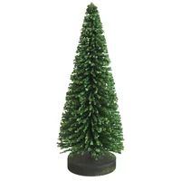 Zöld dekoratív karácsonyfa (30 cm)