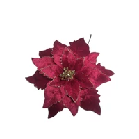 Piros-arany mikulásvirág (24 cm)