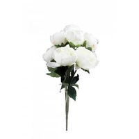 Bazsarózsa csokor - CREAM (62 cm)