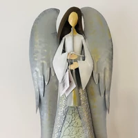 Fém angyal (66,5 cm x 22 cm x 10,5 cm)