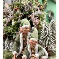 Karácsonyi manó Natur (65 cm)