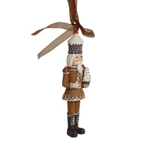 Mézeskalács karácsonyi dísz Diótörő (12 cm)