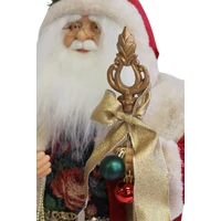 Piros karácsonyi dekoráció Mikulás (64 cm)