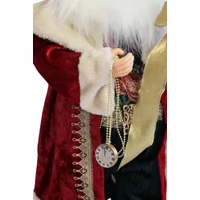 Piros karácsonyi dekoráció Mikulás (64 cm)