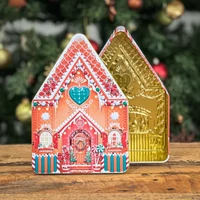 Mézeskalács ház sütis doboz (nagy)