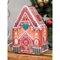 Mézeskalács ház sütis doboz (nagy)