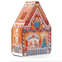 Mézeskalács ház sütis doboz (nagy)