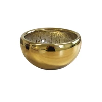 Arany kerámia virágcserép (27 cm)