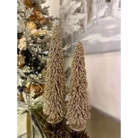 Arany díszes karácsonyfa (45 cm)
