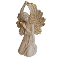 Krém angyal szívvel (25 cm)