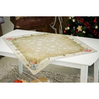 Angyalka a hóban - Asztalközép (96 cm x 100 cm)