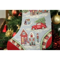 Winter holiday karácsonyi - Zokni (45 cm x 62 cm)