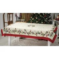 Berry ünnepi, bogyós - Asztalterítő XL-ES (137 cm x 240 cm)