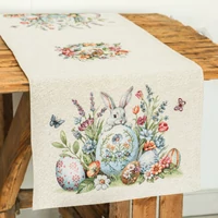 Húsvét a kertben - Extra nagy futó (44 cm x 180 cm)