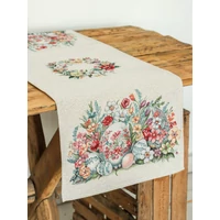 Húsvéti tojásos (sárga-piros) - Extra nagy futó (44 cm x 180 cm)