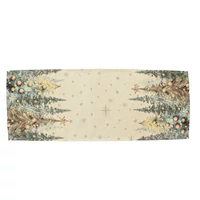 Csillogó erdő - Extra nagy futó (44 cm x 180 cm) | arany lurex