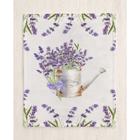 LAVANDER levendulás, két részes konyharuha szett 40x60 cm