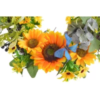 Napraforgó koszorú (43 cm)