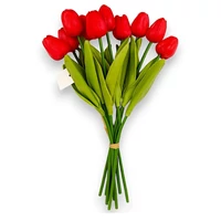 Tulipán csokor (33 cm) TÖBB SZÍNBEN