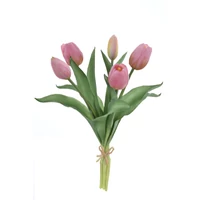 Tulipán csokor (30 cm) TÖBB SZÍNBEN
