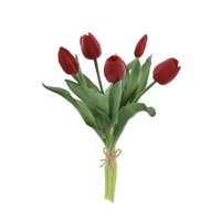 Tulipán csokor (30 cm) TÖBB SZÍNBEN