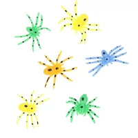 Dino World Glow In The Dark Spider