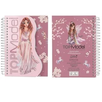 TOPModel Spirálnotesz Perforált Ruhatervezővel (TÖBBFÉLE)