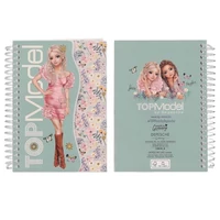 TOPModel Spirálnotesz Perforált Ruhatervezővel (TÖBBFÉLE)