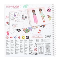 TOPModel Dress Me Up Matricás Tervező Fehér
