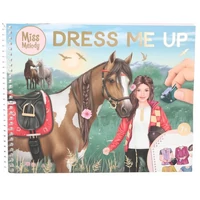 Miss Melody Dress Me Up Matricás Spirálfüzet