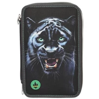 Adventure World 3 Emeletes Töltött Tolltartó LED PANTHER